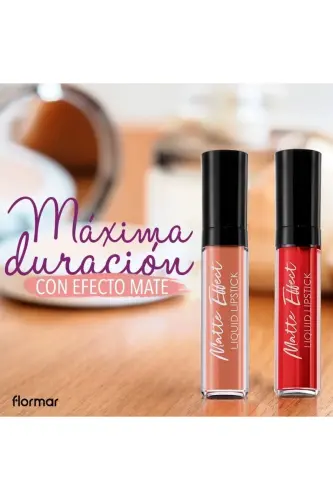 Matte Efect Liquid Lipstick Parlak Yansımalı Ruj- 08 Perfect Red Kırmızı-08 Perfect Red - 5