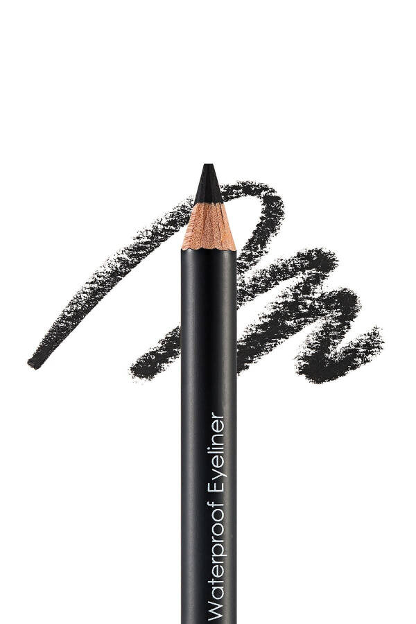 Matte Finish Waterproof Eyeliner (BLACK) - Waterproof Eyeliner - 101 Black Ice - 8690604109012 - 8