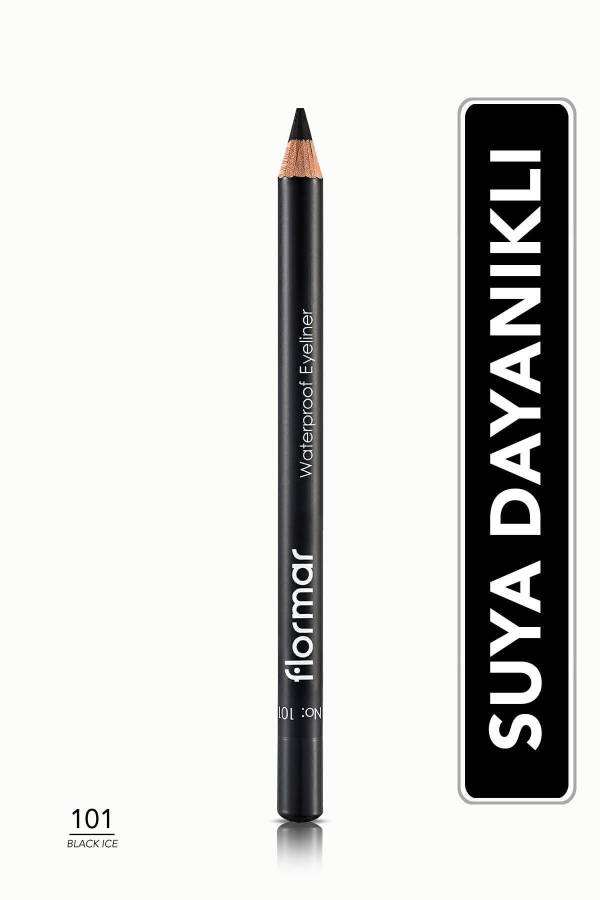 Matte Finish Waterproof Eyeliner (BLACK) - Waterproof Eyeliner - 101 Black Ice - 8690604109012 - 1