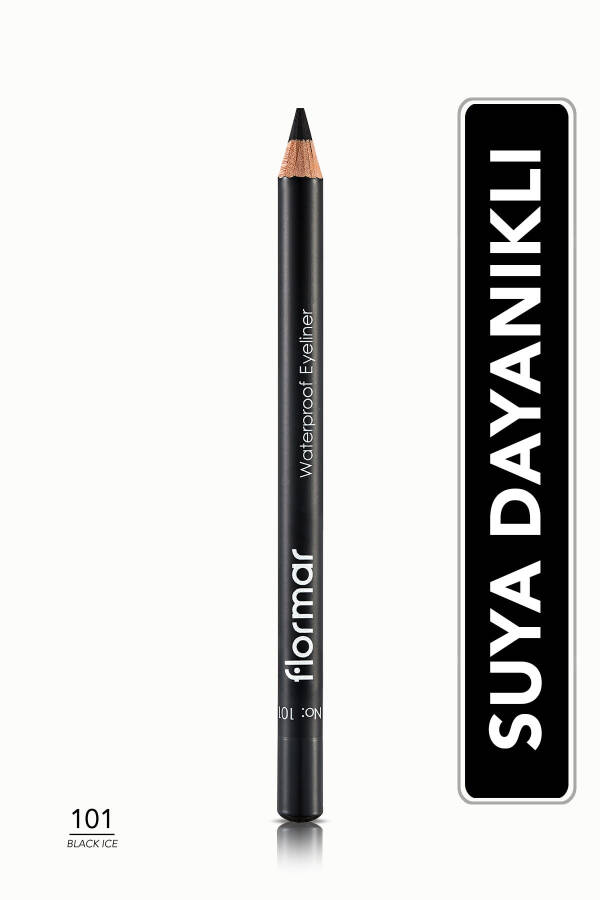 Matte Finish Waterproof Eyeliner (BLACK) - Waterproof Eyeliner - 101 Black Ice - 8690604109012 - 11