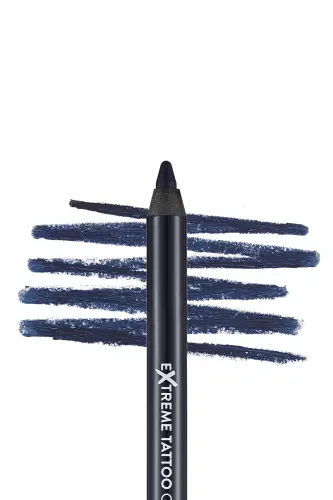 Matte Lasting Eye Pencil (BLUE) - Extreme Tattoo Gel Pencil - 004 Intense Blue - 8682536028868-004 INTENSE BLUE - 5