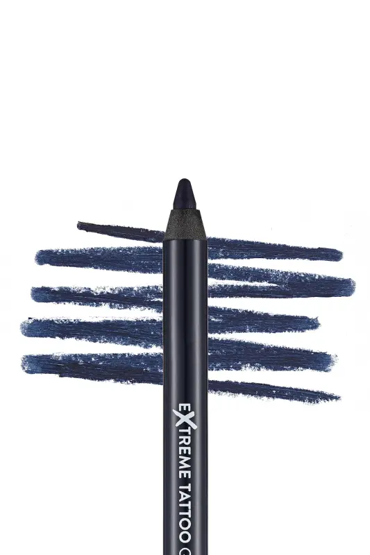 Matte Lasting Eye Pencil (BLUE) - Extreme Tattoo Gel Pencil - 004 Intense Blue - 8682536028868-004 INTENSE BLUE - 5