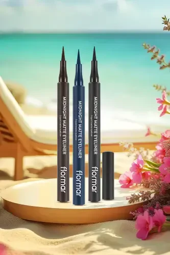 Matte Liquid Pen Eyeliner (BROWN) - Midnight Matte Eyeliner - 002 Brown - 8690604641659-002 BROWN - 6