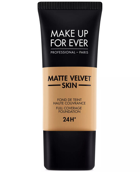 Matte Velvet Skin Full Coverage Foundation Y445 - Amber - 1