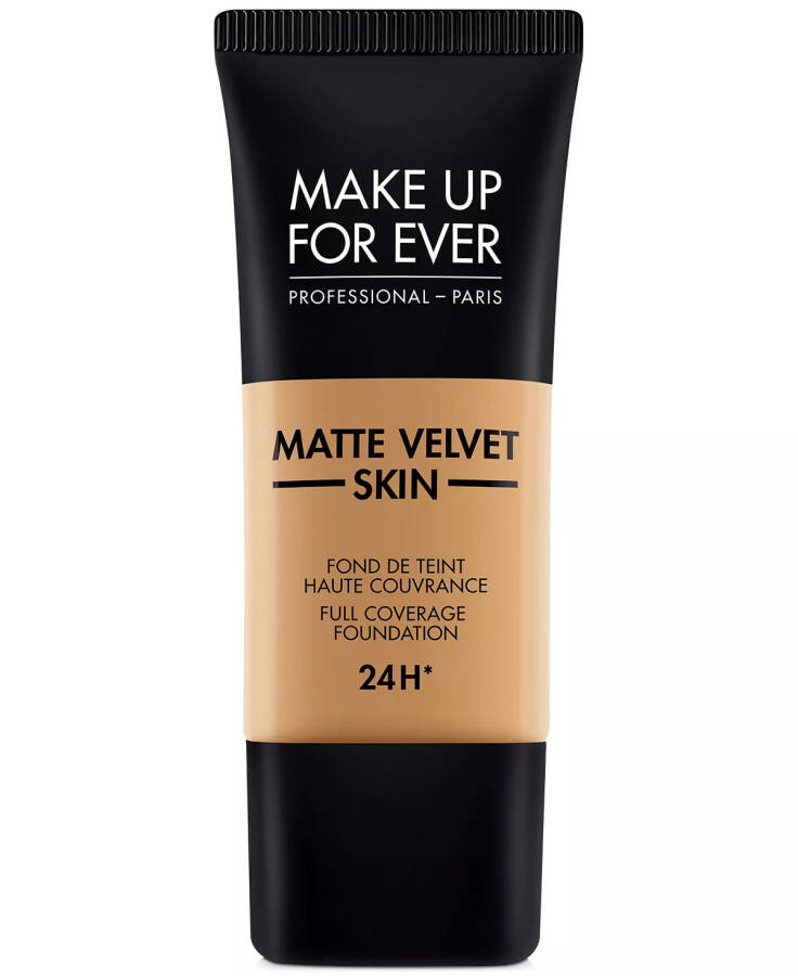 Matte Velvet Skin Full Coverage Foundation Y445 - Amber - 1