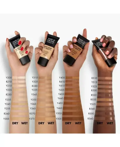 Matte Velvet Skin Full Coverage Foundation-Y535 - Chestnut - 3