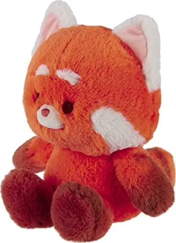 Mattel Disney and Pixar Turning Red Plush Toy, Red Panda 10-inch Mei Lee Teddy Bear, Soft Stuffed Animal Inspired by Movie Character - MATTEL (1)