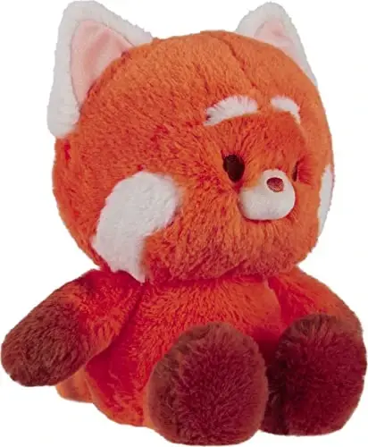 Mattel Disney va Pixar Turning Red Plush Toy, Red Panda 10-dyuymli Mei Lee Teddy Bear, Film qahramonidan ilhomlangan yumshoq o'yinchoq - 3