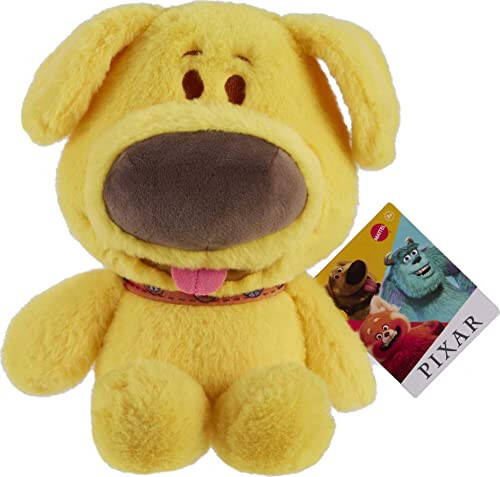 Mattel Disney va Pixar Up Plush Dug o'yinchoq, film qahramonidan ilhomlangan 10 dyuymli it plyush hayvon - 1