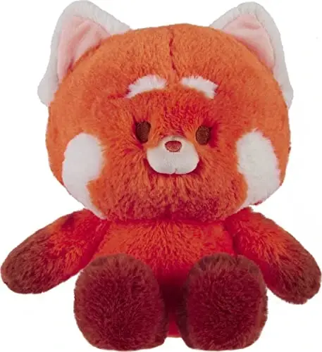 Mattel Disney and Pixar Turning Red Plush Toy, Red Panda 10-inch Mei Lee Teddy Bear, Soft Stuffed Animal Inspired by Movie Character - 1