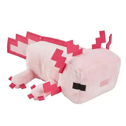 Mattel Minecraft Asosiy Peluş Qahramon Yumshoq Qo'g'irchoqlar, Video o'yinlaridan ilhomlangan bolalar va muxlislar uchun 3 yoshdan yuqori yig'iladigan o'yinchoq sovg'alari - 1