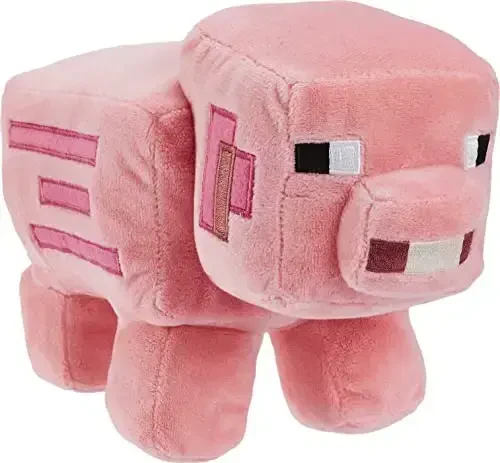 Mattel Minecraft Asosiy Plush Character Yumshoq Qo'g'irchoqlar, Video O'yinlaridan Ilhomlangan Kollektsion O'yinchoq Sovg'alari 3 Yosh va Undan Katta Bolalar va Muxlislar Uchun - 4