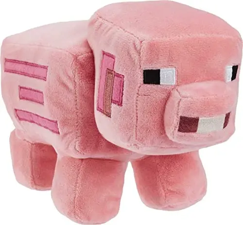 Mattel Minecraft Asosiy Plush Character Yumshoq Qo'g'irchoqlar, Video O'yinlaridan Ilhomlangan Kollektsion O'yinchoq Sovg'alari 3 Yosh va Undan Katta Bolalar va Muxlislar Uchun - 4