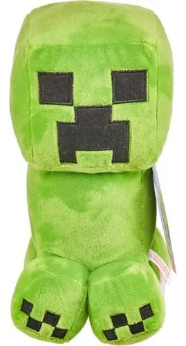 Mattel Minecraft Asosiy yumshoq o'yinchoqlar, 3 yosh va undan katta bolalar va muxlislar uchun video o'yinlardan ilhomlangan to'plamli sovg'alar - 6
