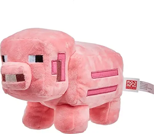 Mattel Minecraft Basic Plush Character Soft Dolls, Video Game-Inspired Collectible Toy Gifts for Kids & Fans Ages 3 Years Old & Up - MATTEL