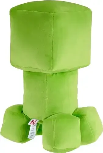 Mattel Minecraft Creeper Jumbo Plush Figure, Large 16-inch Soft Doll with Pixelated Design Inspired by The Video Game - 6