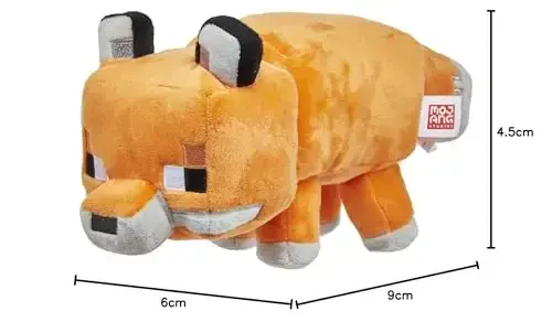 Mattel Minecraft Plush 8-in Character Dolls, Soft, Collectible Gift for Fans Age 3 and Older - 7