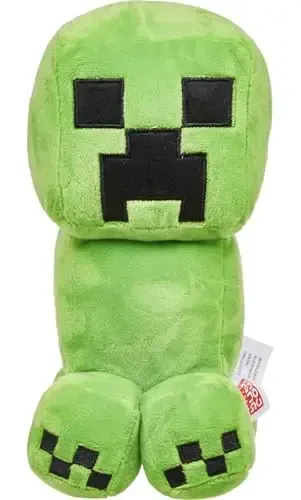 Mattel Minecraft Basic Plush Character Soft Dolls, Video Game-Inspired Collectible Toy Gifts for Kids & Fans Ages 3 Years Old & Up - 1