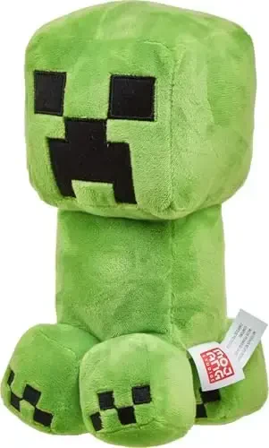 Mattel Minecraft Basic Plush Character Soft Dolls, Video Game-Inspired Collectible Toy Gifts for Kids & Fans Ages 3 Years Old & Up - 5