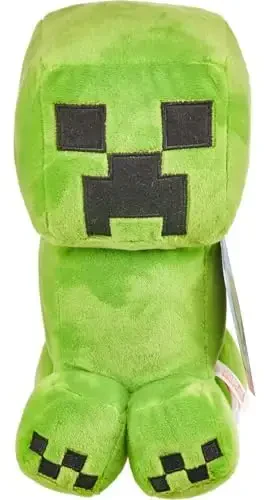 Mattel Minecraft Basic Plush Character Soft Dolls, Video Game-Inspired Collectible Toy Gifts for Kids & Fans Ages 3 Years Old & Up - 6