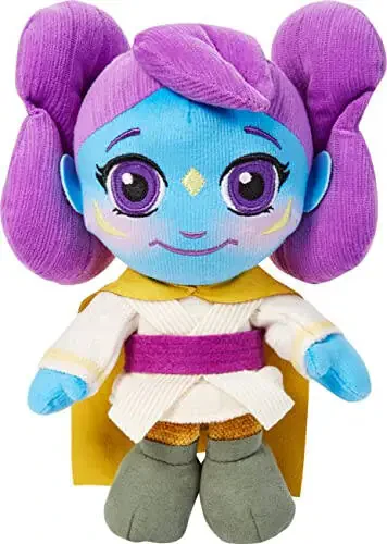 Mattel Star Wars Young Jedi Adventures Plush Toy, 8-inch Stuffed Lys Soft Doll Inspired by the Animated Series - 1
