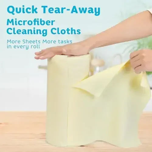 Matthew Microfiber Cleaning Cloth Roll 72Pack (12