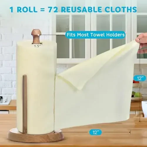 Matthew Microfiber Cleaning Cloth Roll 72Pack (12