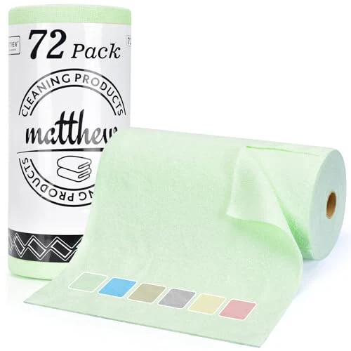 Matthew Microfiber Tozalash Mato Rulosi 72Dona (12
