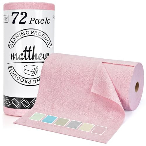 Matthew Microfiber Tozalash Matosi Rulli 72 dona (12