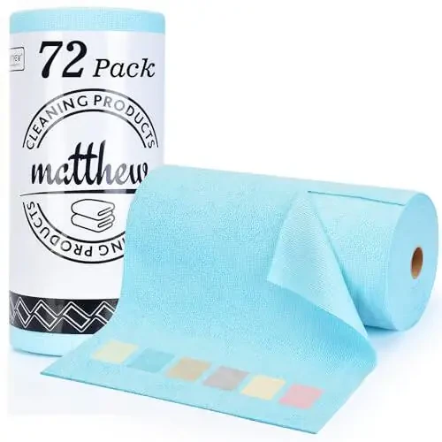 Matthew Microfiber Tozalash Matosi Rulli 72 dona (12