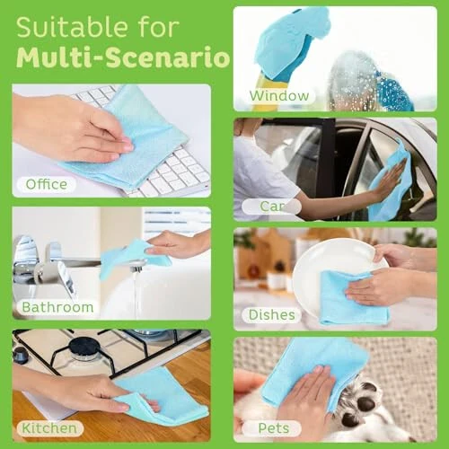 Matthew Microfiber Tozalash Matosi Rulli 72 dona (12