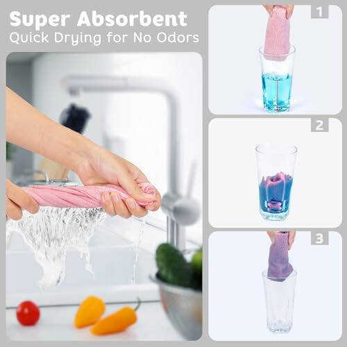 Matthew Microfiber Cleaning Cloth Roll 72Pack (12