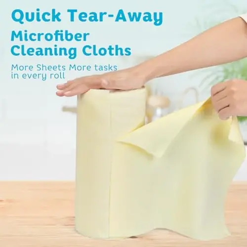 Matthew Microfiber Cleaning Cloth Roll 72Pack (12