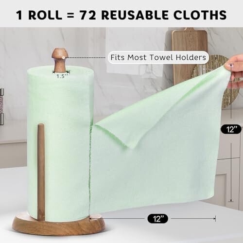 Matthew Microfiber Cleaning Cloth Roll 72Pack (12