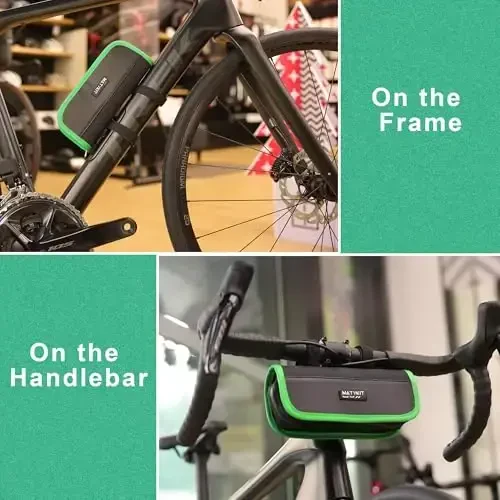 MatyKit Bicycle Tool Kit, 20 in 1 Bike Multitool, Mountain Bike Repair Kit With Bike Bone Wrench, Portable Bicycle Essentials Easy Road Riding Travel Emergency Maintenance (Green Bike Tool Kit) - 6