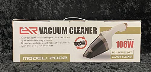 Maverick Advantage Car Vacuum Cleaner - Portable, High Power, Handheld Vacuums w/ 2 AttacModazoneents & Hose Extension, 16 Ft Cord & Bag - 12v, Auto Accessories Kit for Interior Detailing - Black - 2