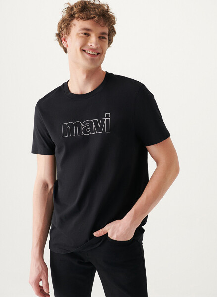 Mavi 065781-900 Bisiklet Yaka Regular Fit Düz Erkek T-Shirt - 7