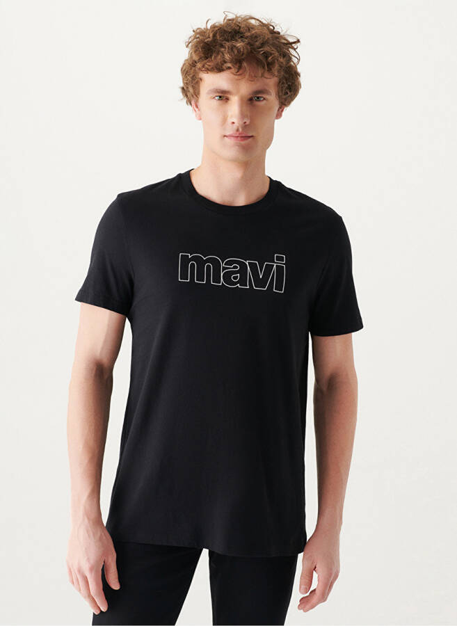 Mavi 065781-900 Bisiklet Yaka Regular Fit Düz Erkek T-Shirt - 9