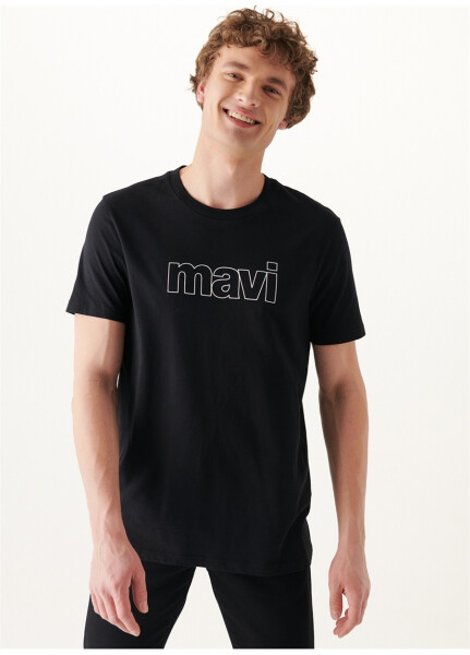 Mavi 065781-900 Bisiklet Yaka Regular Fit Düz Erkek T-Shirt - 14