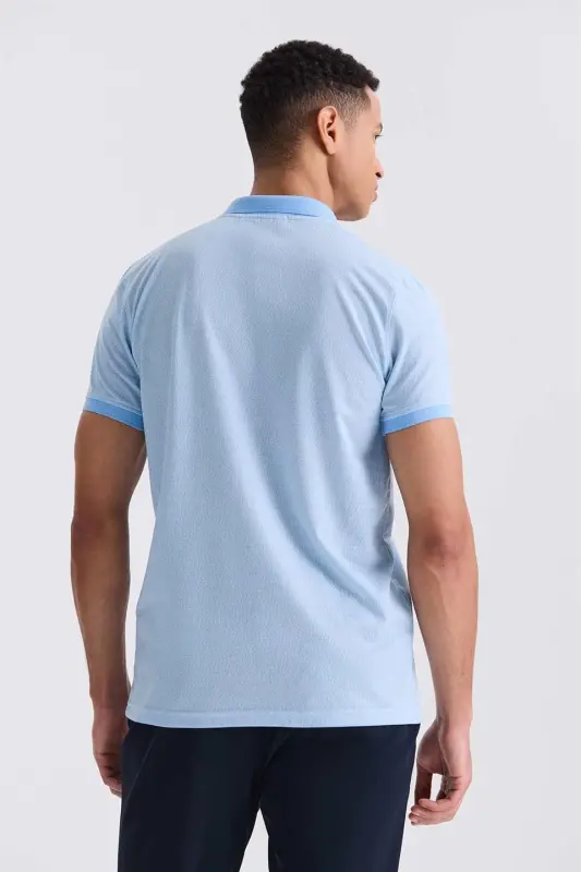 Mavi Classic Fit Футболка с карманом и принтом в стиле поло - 1