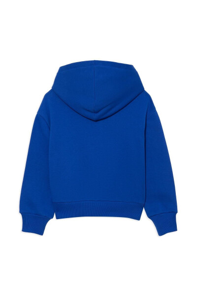 MAVİ ÇOCUK MAVİ BASKILI KAPÜŞONLU SWEATSHIRT Saks M 6610110-70896 - 2