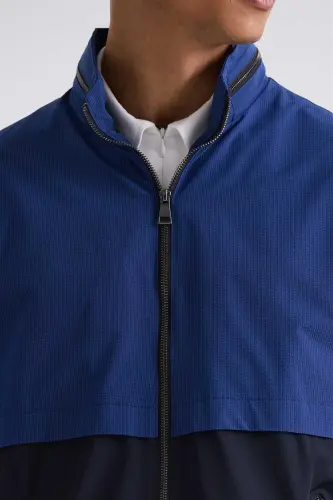 Mavi Comfort Fit Hakim Yaka Mevsimlik Mont - 3