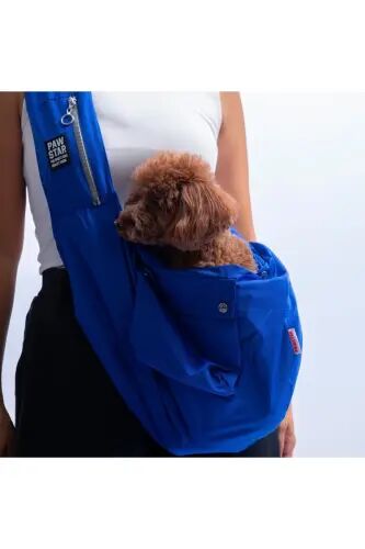 Mavi Crossbody Çanta Kedi Köpek Taşıma Çantası - Mavi - 1