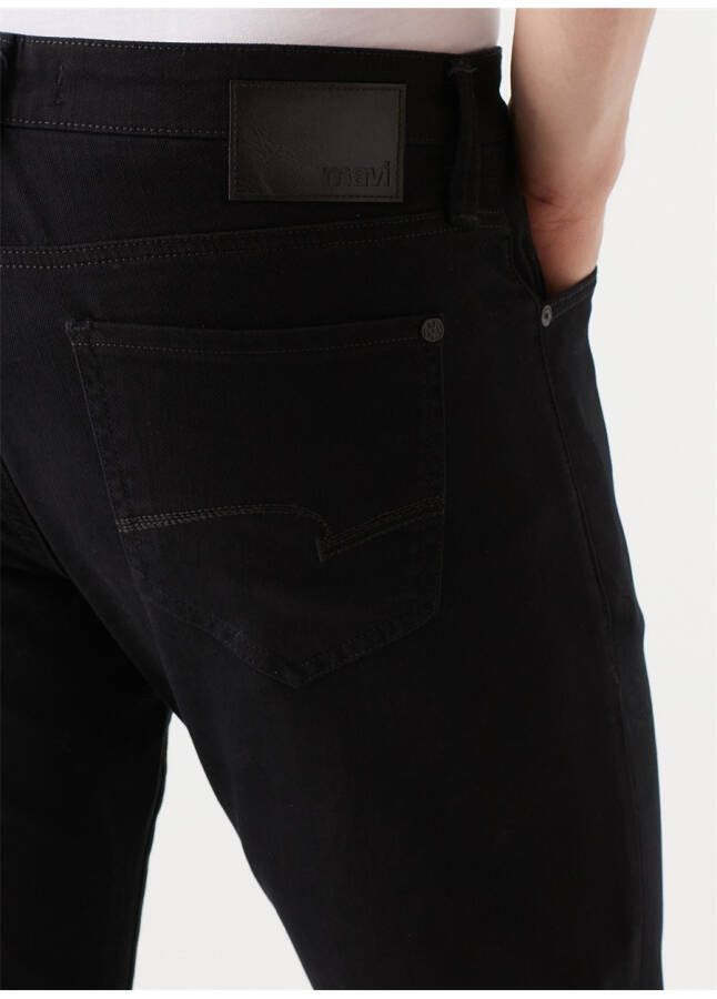 Mavi Düşük Bel Dar Erkek Denim Pantolon 0042216291 Jake Black Berlin Denim - 11