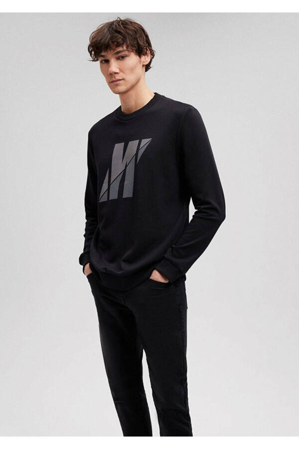 MAVİ ERKAK PRO SWEATSHIRT Qora 0S10149-900 - 2