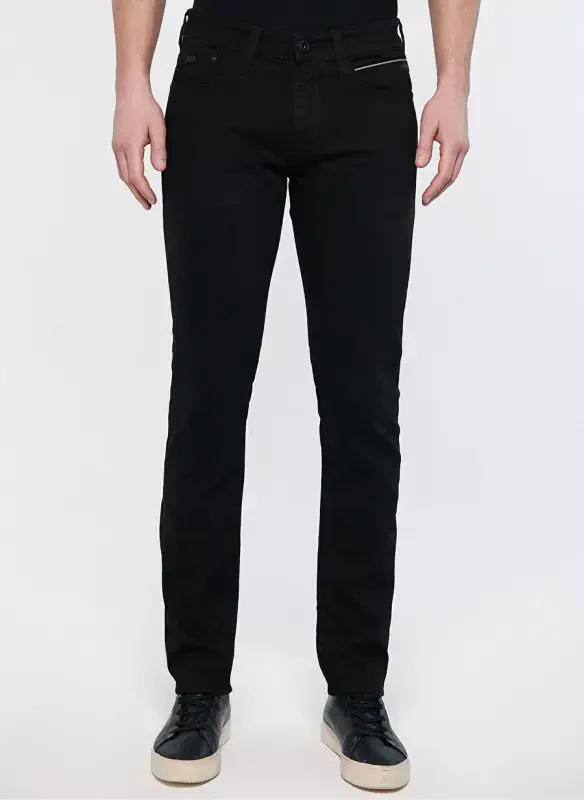 Mavi Erkek Dar Paça Skinny Denim Pantolon 0042221320 JAKE Smoke MAVI BLACK - 3