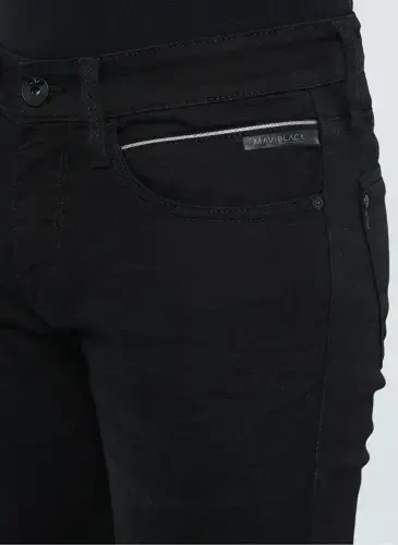 Mavi Erkek Dar Paça Skinny Denim Pantolon 0042221320 JAKE Smoke MAVI BLACK - 6
