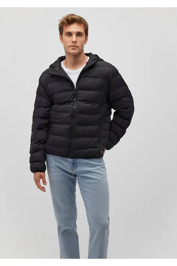 MAVİ Hooded Black Puffer 0110295 - 1