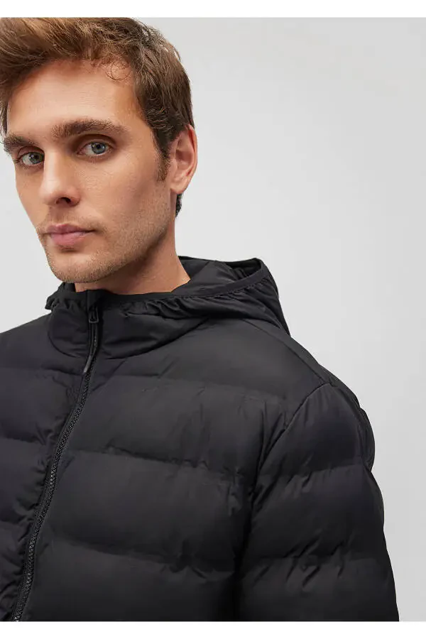 MAVİ Hooded Black Puffer 0110295 - 2