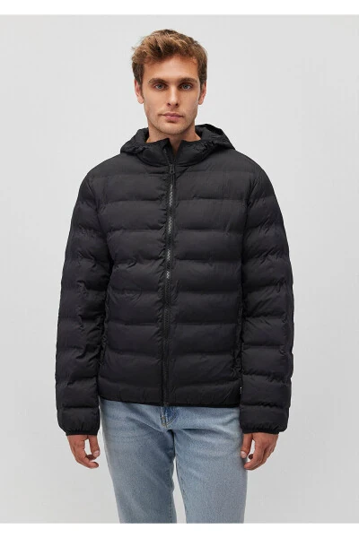 MAVİ Hooded Black Puffer 0110295 - 5